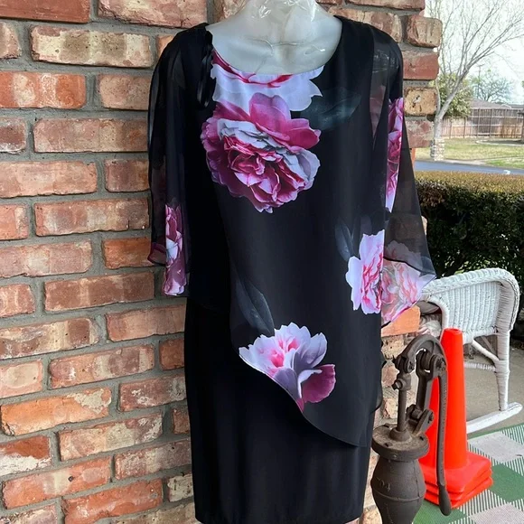 slny fashions new york dresses S.L. Fashions Dresses (S.L.NY) 9113104 - Tea Length 2Pc Set: 97% Polyester  3% Spandex,Lining: 100% Polyester Sheath Dress